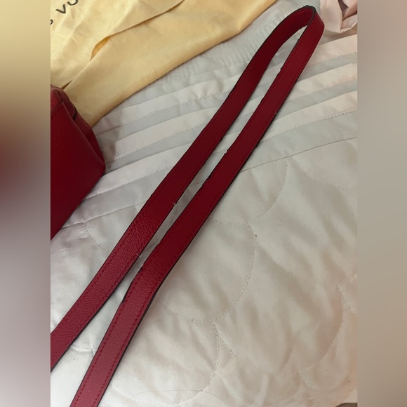 Louis Vuitton Monogram Empreinte Bastille MM- Red - Picture 6 of 12